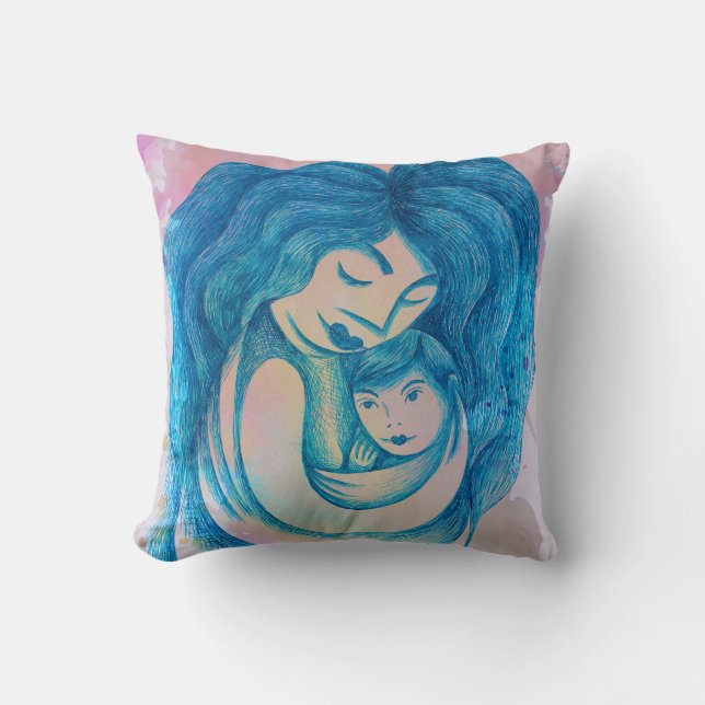 Cojín Decorativo Maternidad (Anverso)