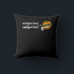 Cojín Decorativo Math Algebra Tangerine Funny Science Chiste<br><div class="desc">Math Algebra Tangerine Funny Science Chiste diseño para amantes de las matemáticas.</div>