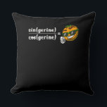 Cojín Decorativo Math Algebra Tangerine Funny Science Chiste<br><div class="desc">Math Algebra Tangerine Funny Science Chiste diseño para amantes de las matemáticas.</div>