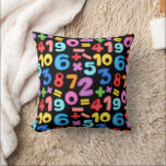 COJÍN DECORATIVO MATHEMATICS AND NUMERICAL OPERATIONS<br><div class="desc">If you're a fan of adding,  multiplying,  and dividing,  you'll love this design incorporating numbers in various colors. This design is perfect for showcasing your love for math or giving to a fellow math enthusiast.</div>