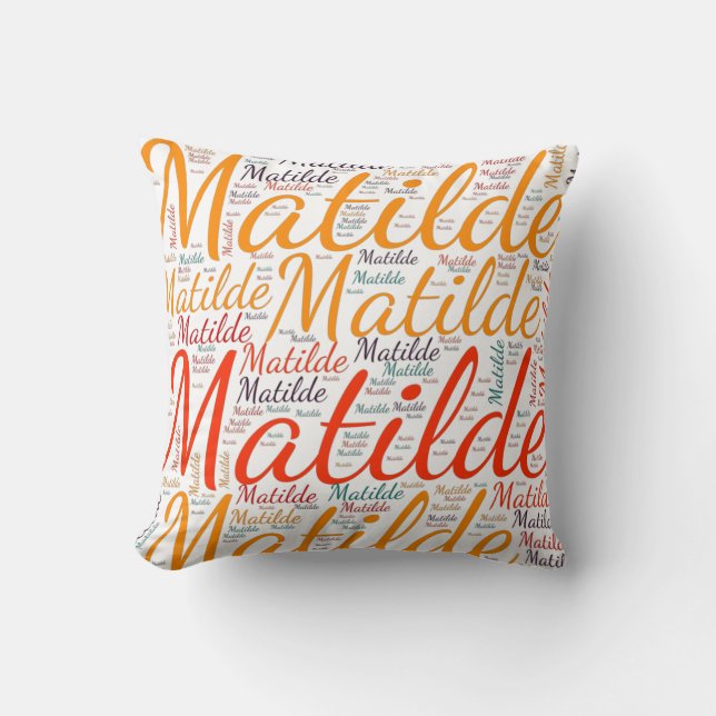 Cojín Decorativo Matilde (Anverso)