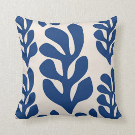 Cojín Decorativo Matisse deja azul