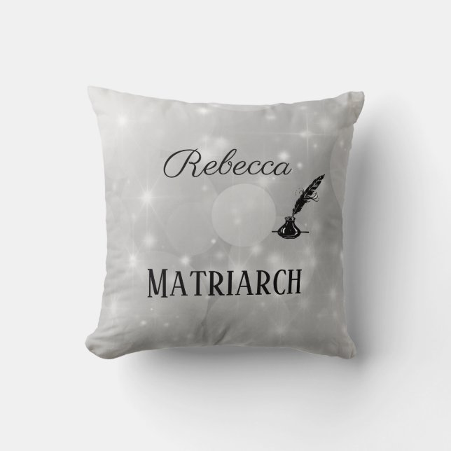 Cojín Decorativo Matriarca personalizada (Anverso)