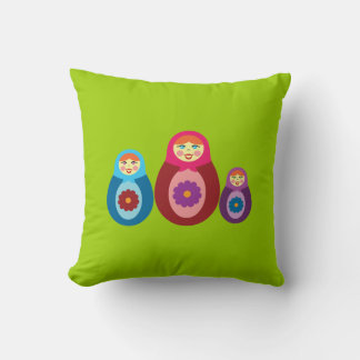 Cojín Decorativo Matryoshka Dolls