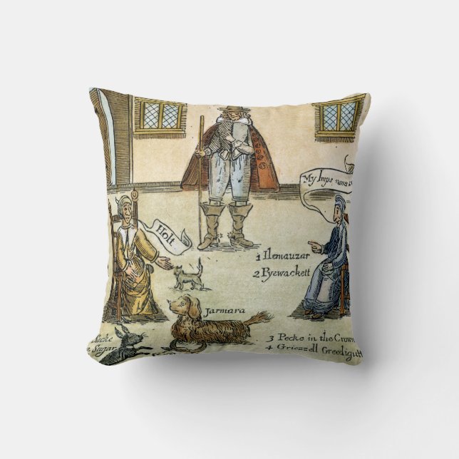 Cojín Decorativo Matthew Hopkins (D 1647) (Anverso)