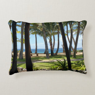 Cojín Decorativo Maui Beach Hawaii Palm Trees