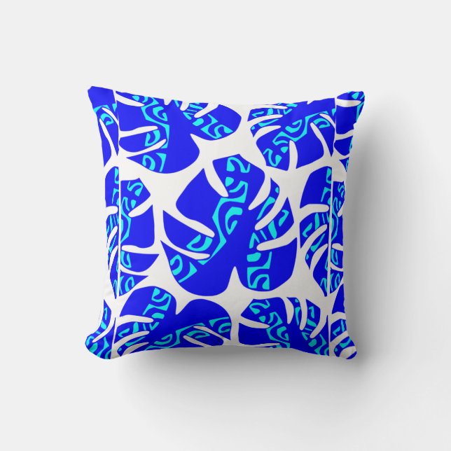 Cojín Decorativo Mauli, prénom hawaïen qui signifie "coeur". Feuill (Anverso)