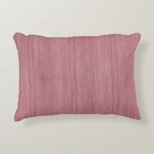Cojín Decorativo Mauve Purple Bamboo Madera Grano