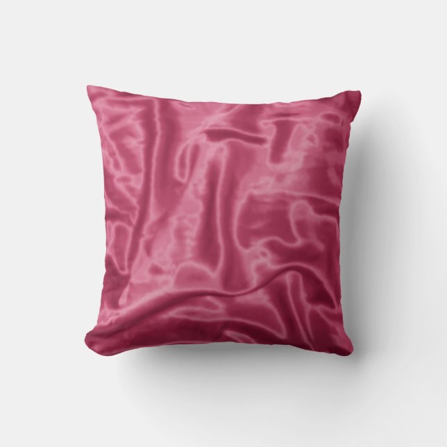 Cojín decorativo Mauve Satin-Square (Anverso)