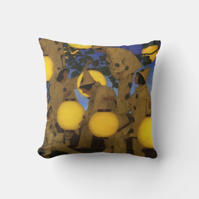 Cojín Decorativo Maxfield Parrish art style (Anverso)