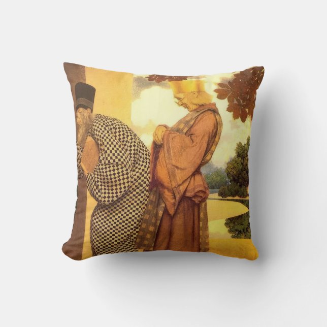 Cojín Decorativo Maxfield Parrish art style (Anverso)