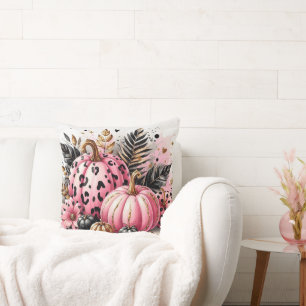 Cojín Decorativo Máximo de calabaza rosa