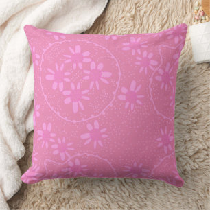 Cojín Decorativo Maz Floral Bubbles Polka Dot Pink