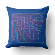 Maze con fondo colorido