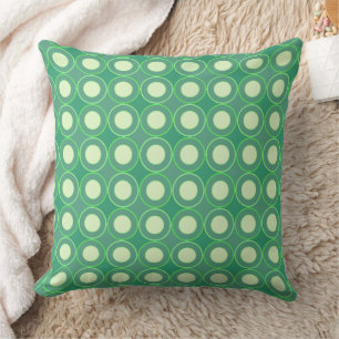 Cojín Decorativo Mazipoodles Donuts revivieron Crema Verde