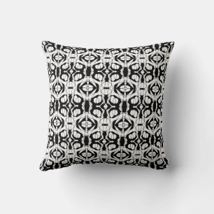 Cojín Decorativo Mazipoodles Neuro Art - Blanco Negro