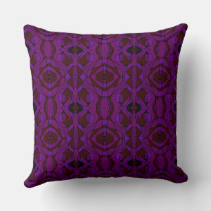 Cojín Decorativo Mazipoodles Neuro Art - Rico Velvet Púrpura