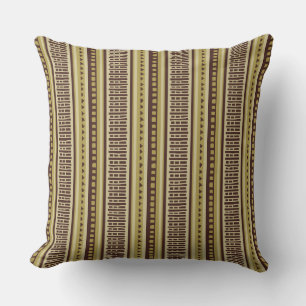 Cojín Decorativo MAZIPOODLES Patrón de punto de cinta rayada 030