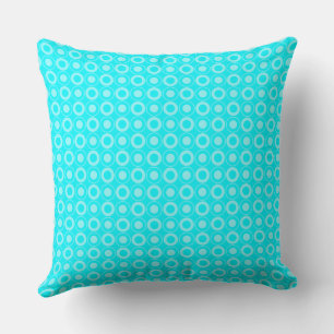 Cojín Decorativo Mazipoodles Polka Dot Donuts - Turquesa
