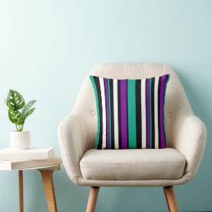 Cojín Decorativo MAZIPOODLES Rayas Espaguetis 45