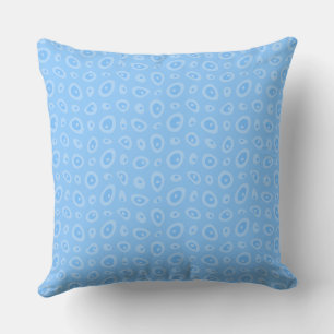 Cojín Decorativo Mazipoodles Resumen Gotas de lágrimas - Azul