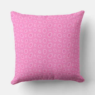 Cojín Decorativo Mazipoodles Resumen Gotas de lágrimas - Rosa