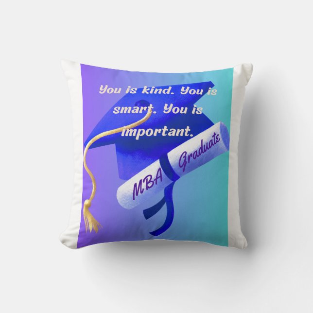 Cojín Decorativo MBA Gift (Anverso)