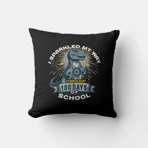 Cojín Decorativo Me abrasé camino a lo largo de 100 días