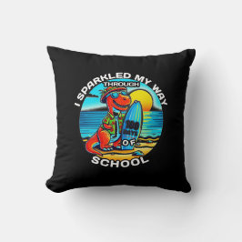 Cojín Decorativo Me abrasé camino a lo largo de 100 días