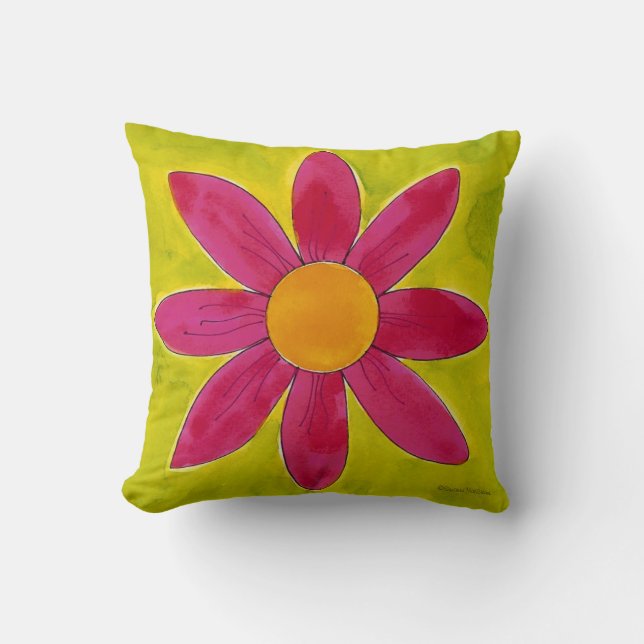 Cojín Decorativo Me Ama Daisy - Pillow (Anverso)