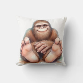 Cojín Decorativo Me and My Bigfoot