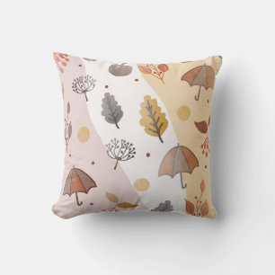 Cojín Decorativo Me Core Essentials Paraguas y Hojas de Otoño Acoge