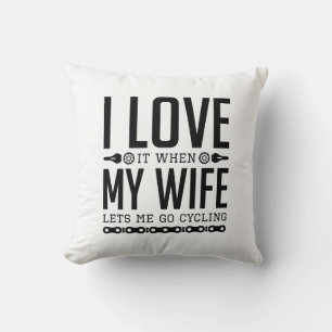 Cojín Decorativo Me Dejaré Ir En Ciclismo