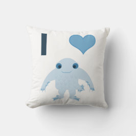 Cojín Decorativo Me encanta (amo) Ningen