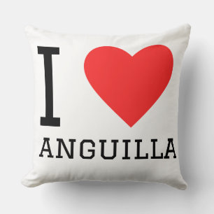 Cojín Decorativo Me encanta anguilla