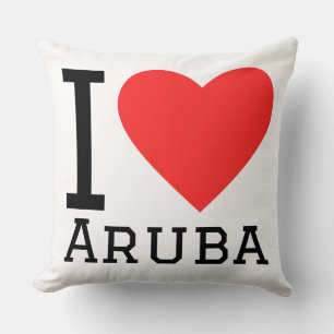 Cojín Decorativo Me encanta Aruba