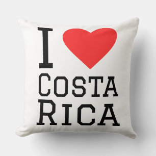 Cojín Decorativo Me encanta Costa Rica