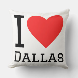 Cojín Decorativo Me encanta Dallas