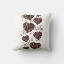 Cojín Decorativo ¡Me Encanta El Café!