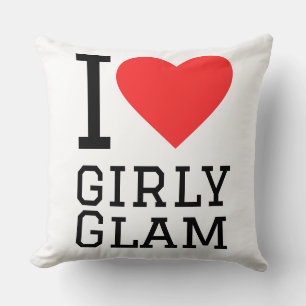 Cojín Decorativo Me encanta el glamour femenino