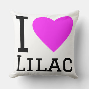Cojín Decorativo Me encanta el lila