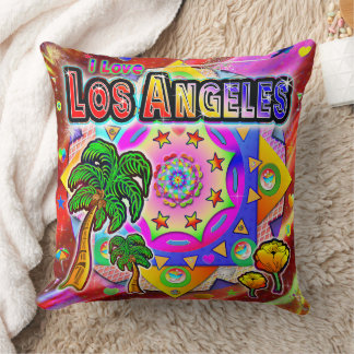 Cojín Decorativo ME ENCANTA El Pillow De Los Angeles Tropical Frien