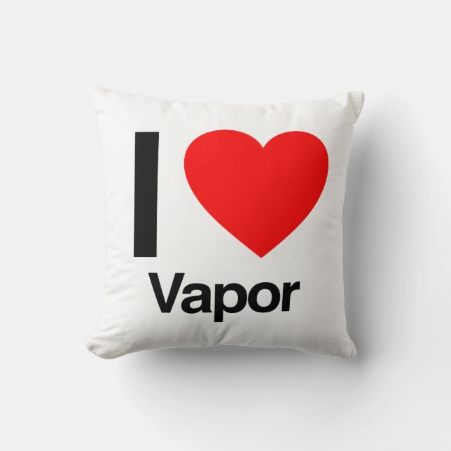 Cojín Decorativo me encanta el vapor (Anverso)
