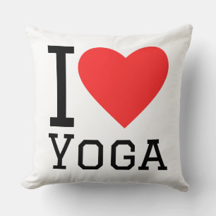 Cojín Decorativo Me encanta el yoga