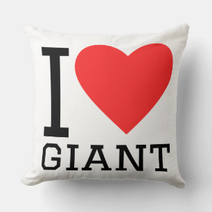 Cojín Decorativo Me encanta gigante