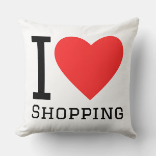 Cojín Decorativo Me encanta ir de compras
