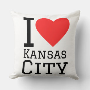 Cojín Decorativo Me encanta Kansas City