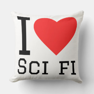 Cojín Decorativo Me encanta la ciencia ficción