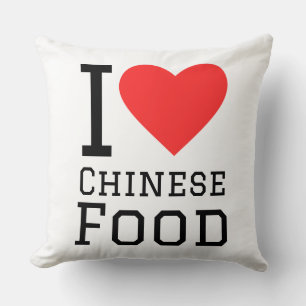 Cojín Decorativo Me encanta la comida china
