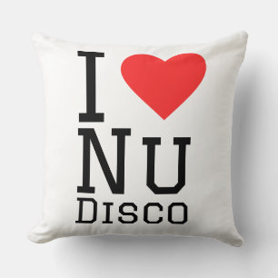 Cojín Decorativo Me encanta la discoteca Nu